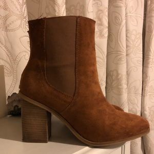 Mango Camel Boots
